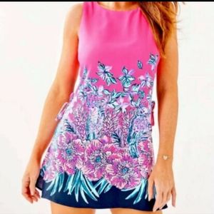NWT - Lilly Pulitzer Pink Tropics Donna Romper Lucky Lady Engineering Romper